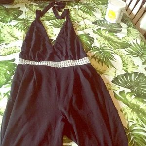Fancy black romper
